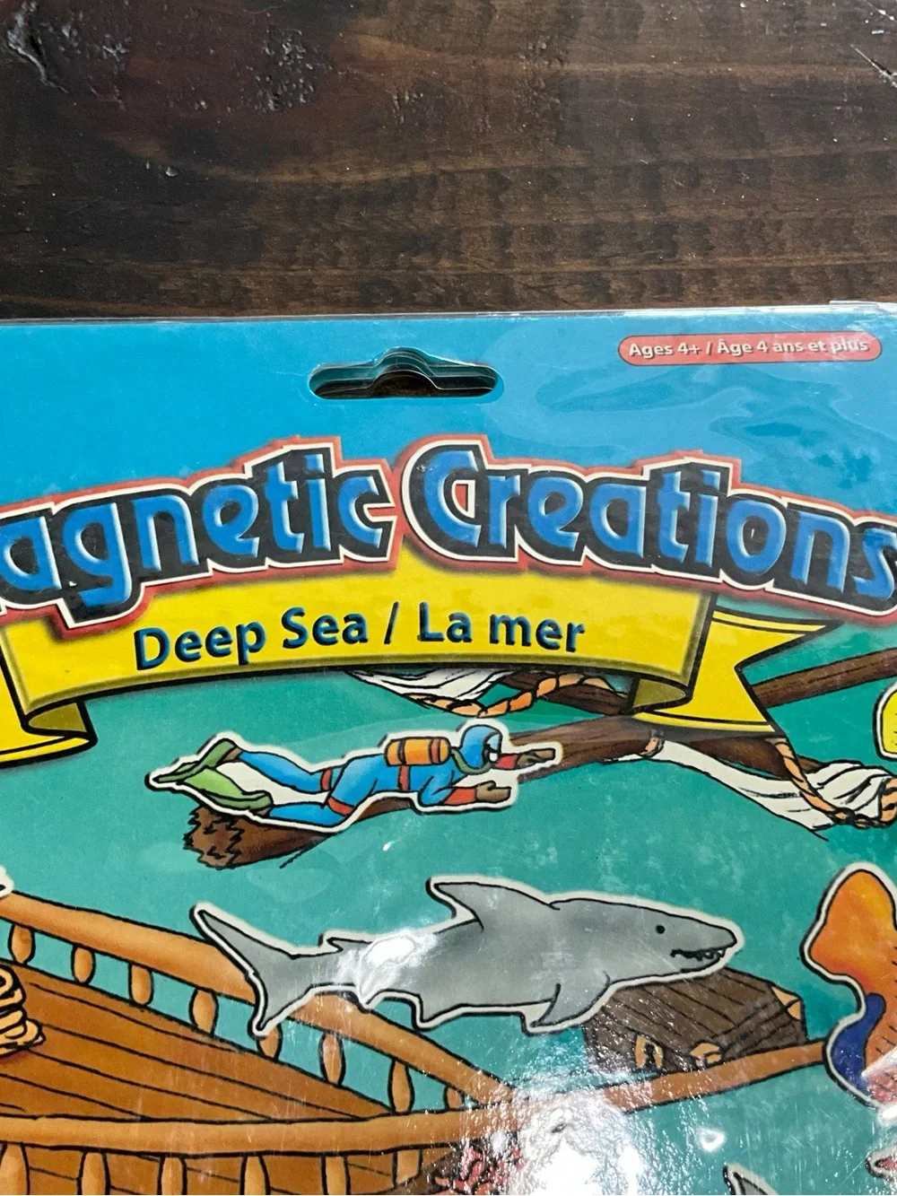 Lot of 2 Vintage 2004 Magnetic Creations Activity Sets Deep Sea 4 Seasons NOS